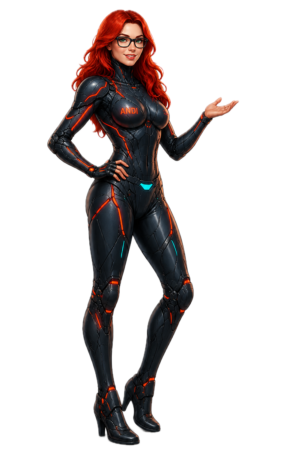 Andi character artwork
